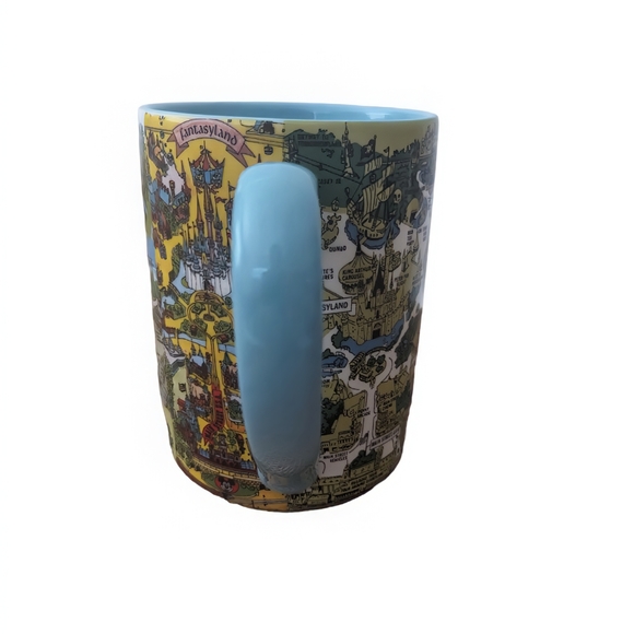 Disney World Mug | Magic Kingdom | Disneyland | Collage Of Disney Parks Maps - Picture 4 of 8